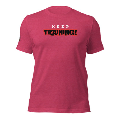 Keep Training Unisex t-shirt