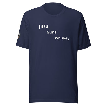 Jitsu Guns Whiskey T-shirt