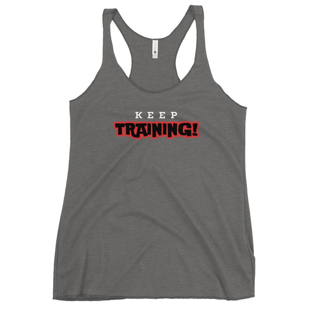 Keep Training Racerback Tank