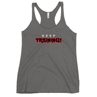 Keep Training Racerback Tank