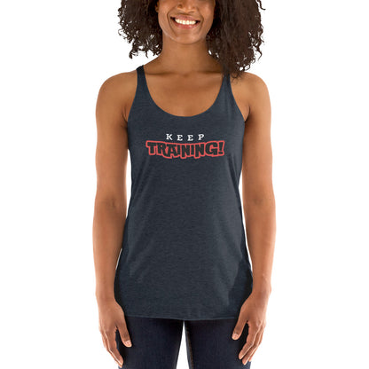 Keep Training Racerback Tank