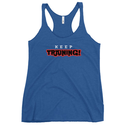 Keep Training Racerback Tank